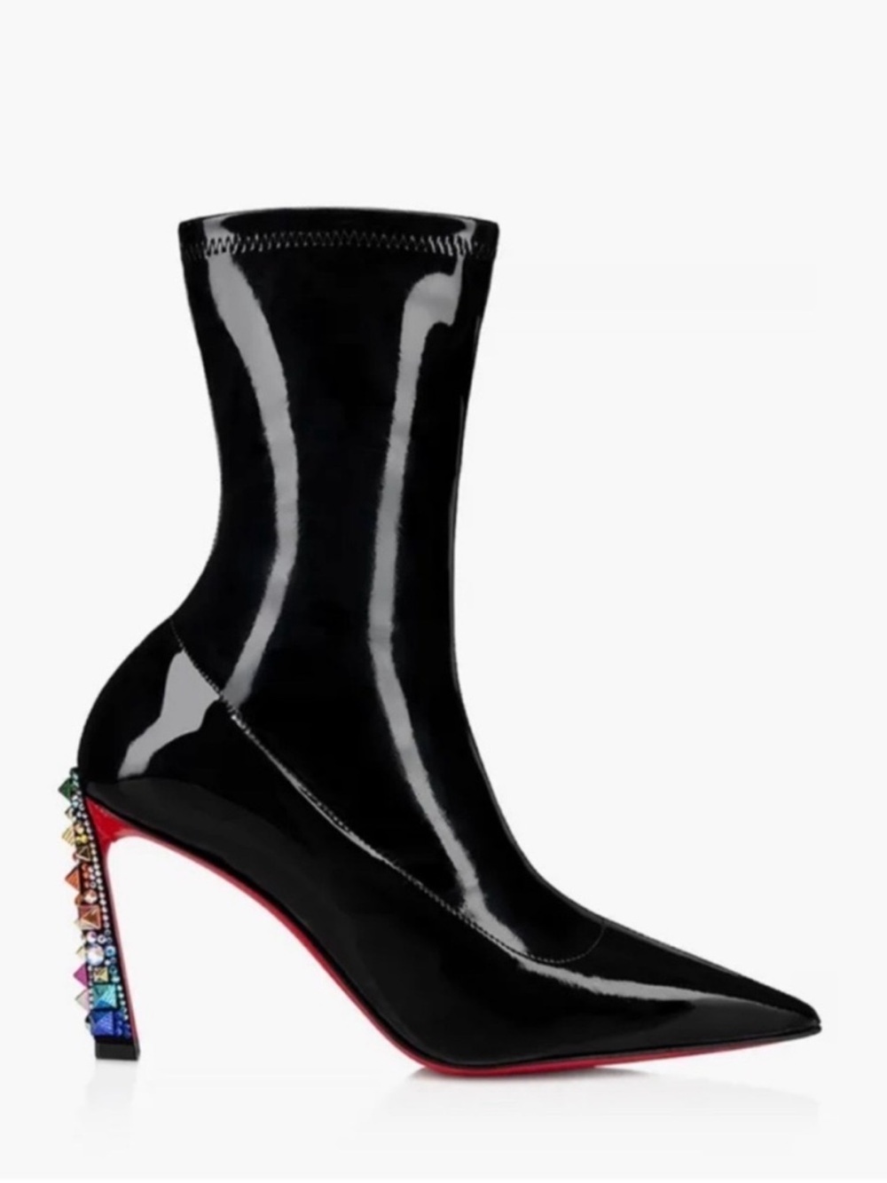 Christian Louboutin Cosmic
boots Strass Crystal heels
RETAIL 2295 - Picture 4 of 8